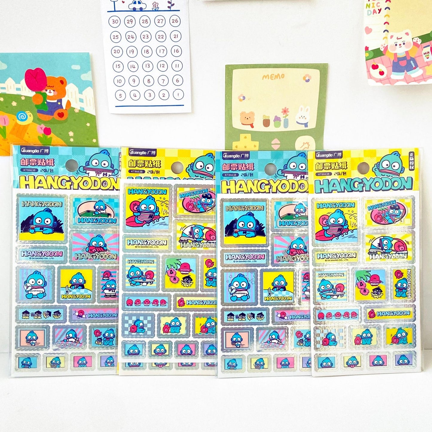 sticker order(96pcs totally)